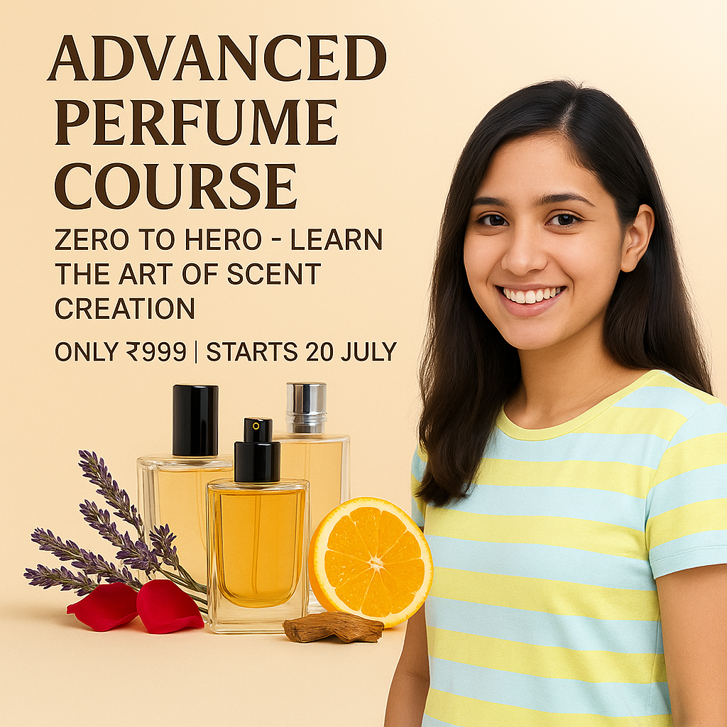 🌸Advanced Perfume Course – Learn the Art of Luxury Fragrance Creation