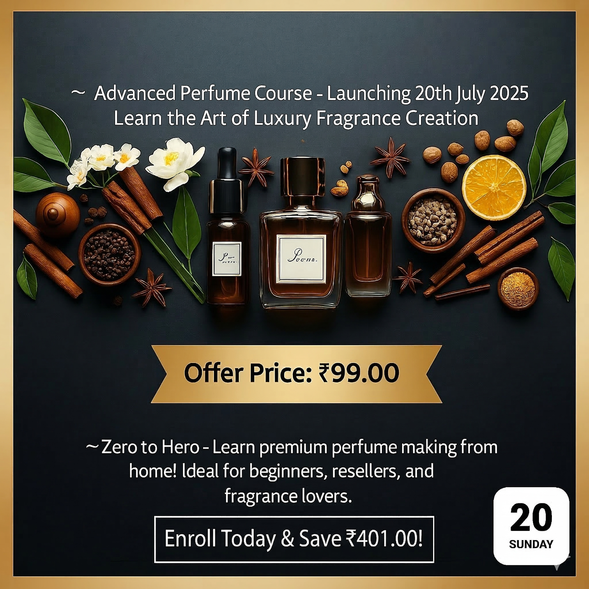 Perfume Course Details